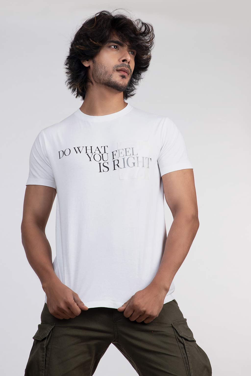 'Transparent Pocket Skinny Fit'