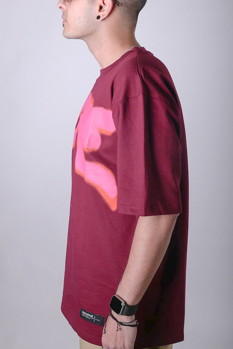 'NOPE' Oversize heavy-weight Tee