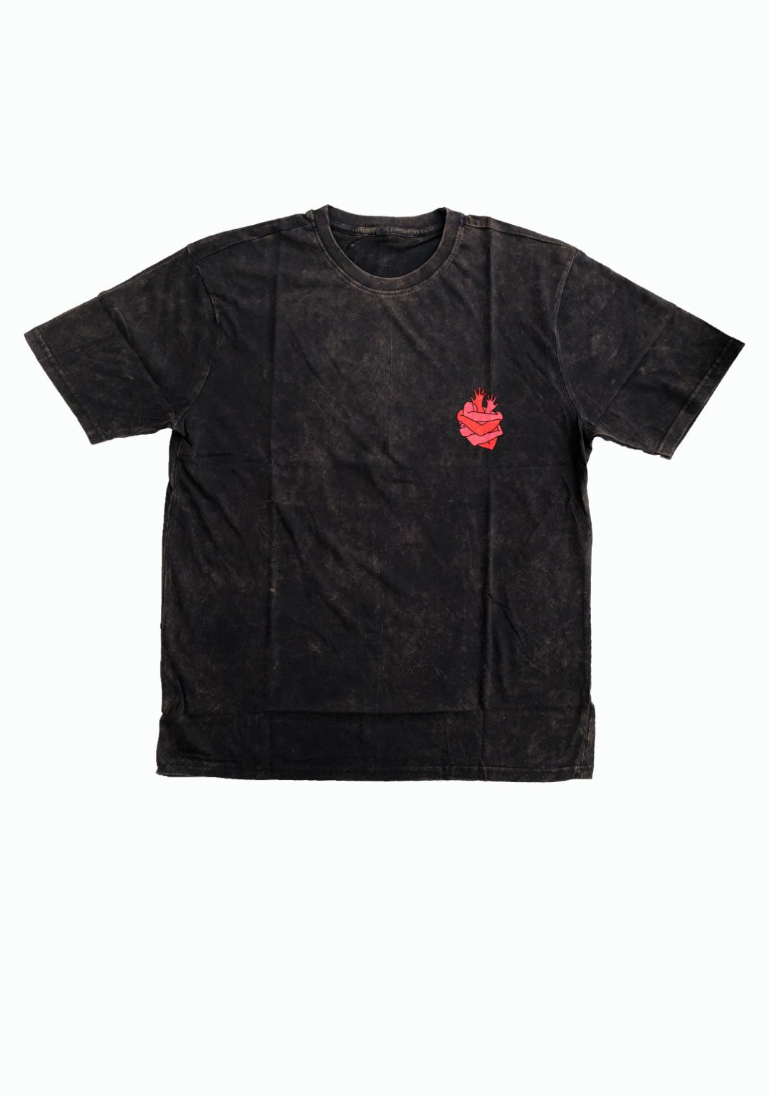 'Change your heart' Washed Short Sleeve T-Shirt