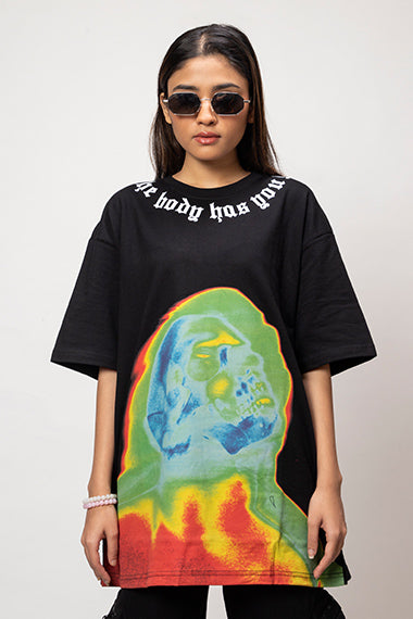 The body has you! Oversize T-Shirt